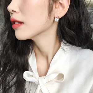 Boucles d'Oreilles Lettre D
